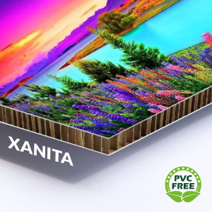 xanita eco honeycomb sign boards for recyclable signage solutions